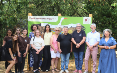 Inauguration du parcours pédagogique de sensibilisation avec les entreprises mécènes